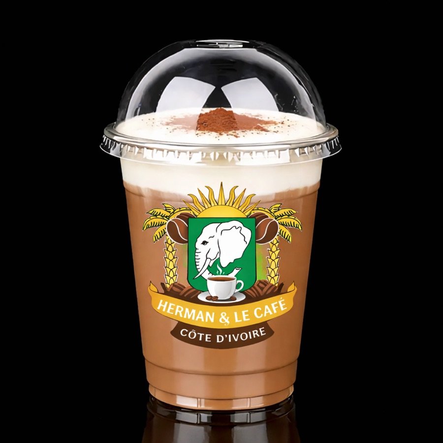 Le gobelet signature Herman et Le Café